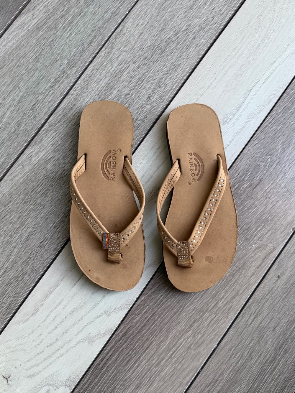 Rainbow Kids Crystal Premier Leather 1/2" Narrow Strap